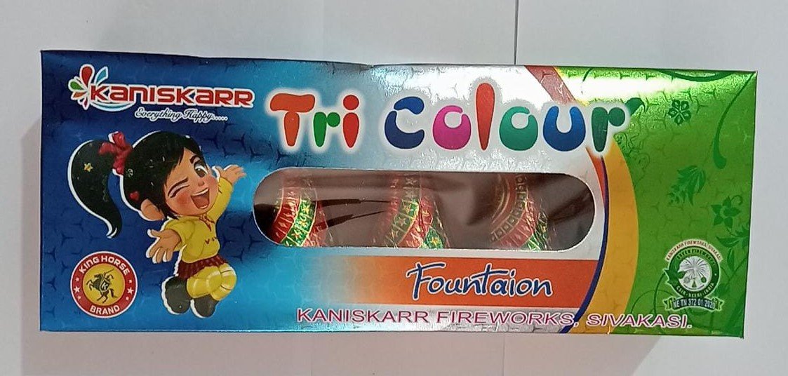 TRI COLOUR FOUNTION (5Pcs)